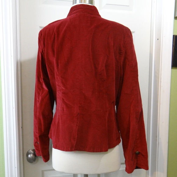 LAL - Vintage Vibes Velvet Button Front Blazer! <3 - Picture 6 of 8